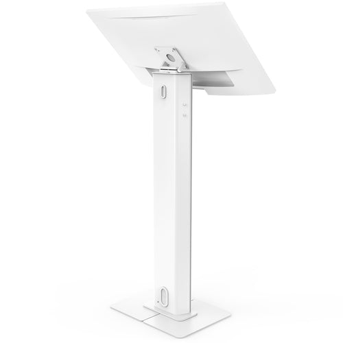 Tablet Security Enclosure Stand for Screens Up to 32 Inch - Compulocks White