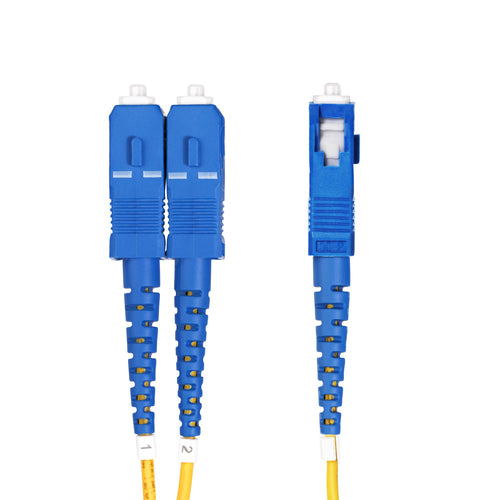 Fiber Optic Cable StarTech.com SMLCSC-OS2-3M LC to SC 100G Duplex 3m - SMLCSC-OS2-3M
