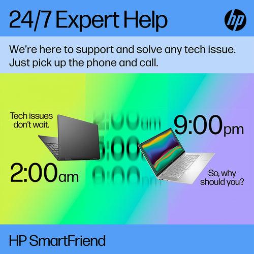 Remote Support Service HP SmartFriend 1 Year 24/7 Warranty