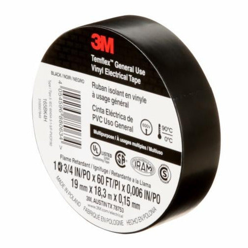 3M Temflex Vinyl Electrical Tape 165