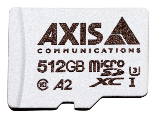 Memory Card Axis 02365-001 512GB MicroSDXC Class 10 100MB/s U3 - 02365-001