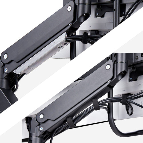 Monitor Mount StarTech.com 3M1A3SG Crossbar Triple VESA 75x75/100x100 Tool-Less - 3M1A3SG-MONITOR-ARM