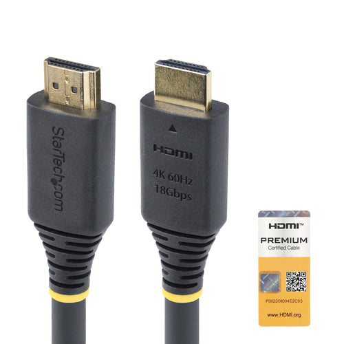HDMI Cable StarTech.com 10m 4K 60Hz HDR10 UHD HDMI 2.0 - HDMI2-CABLE-4K60-10M