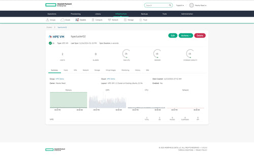 HPE Morpheus VM Essentials Software per Socket 3-year E-LTU