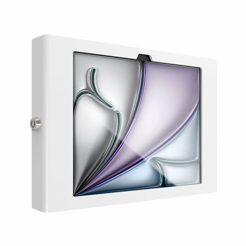 Compulocks iPad Air M2 Security Enclosure 11" - White Aluminium Wall Mount