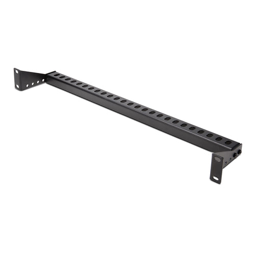 StarTech 12S Cable Lacing Bar Rack Accessory Black Steel