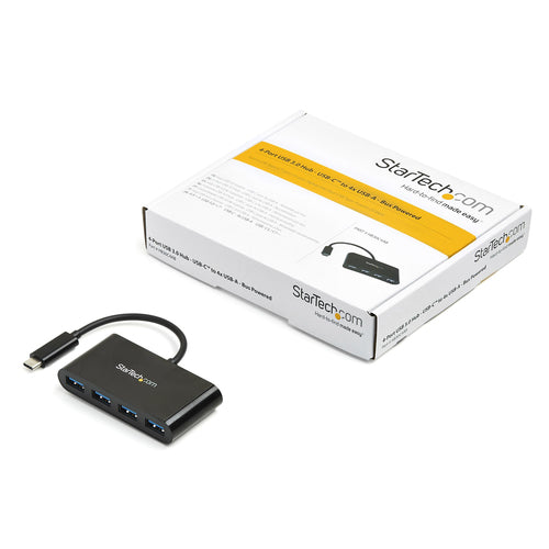 USB-C Hub StarTech HB30C4AB 4-Port USB-A 5Gbps Bus Powered