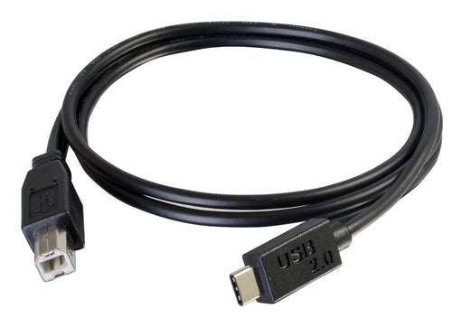 C2G 12ft, USB 2.0 Type C, USB B USB cable