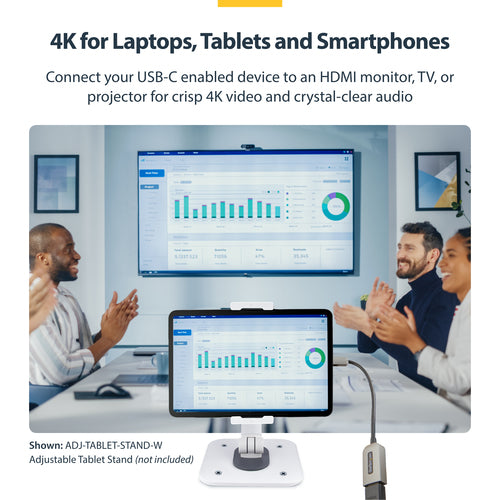 USB-C to HDMI Adapter 4K 60Hz HDR10 USB4 Thunderbolt Compatible