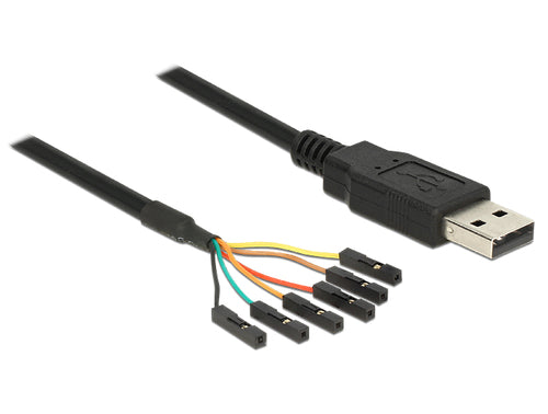 DeLOCK 1.8m USB2.0-A/TTL 6-p USB cable