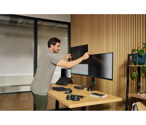 34 Inch Ultrawide Monitor Kensington FP340UW-DE 21:9 Frameless Display Privacy Filter Glossy Matt