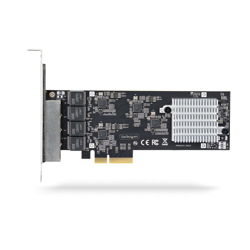 4-Port 2.5Gbps PCIe Network Card Intel I225-V Quad-Port Multi-Gigabit NIC