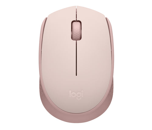 Wireless Optical Mouse Logitech 1000 DPI Ambidextrous Pink