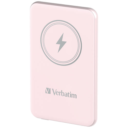 Magnetic Wireless Power Bank 5000mAh Verbatim Quick Charge 3.0 Pink