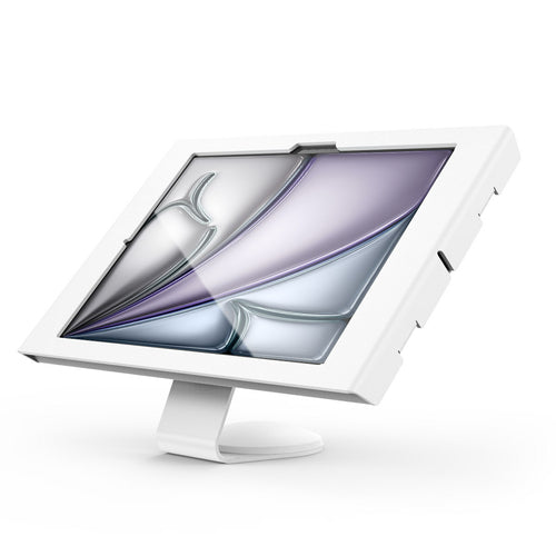 Compulocks iPad Air M2 Security Stand - 13" White Aluminum Enclosure
