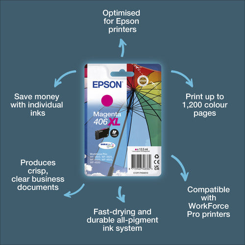 Epson 406XL Umbrella DURABrite Ultra ink cartridge