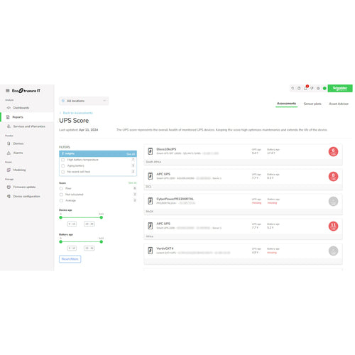 Software License APC Ecostruxure IT Expert 3 Year 500 Node Monitoring