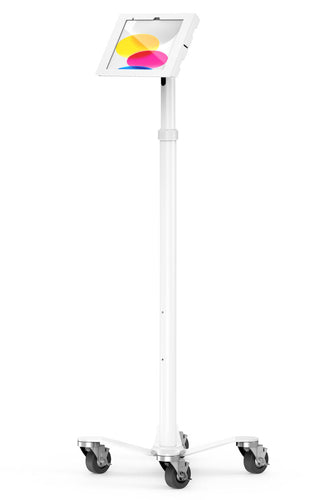 Compulocks iPad Security Enclosure for Medical Use | 11" Rolling Cart | MCRSTDW209APXW