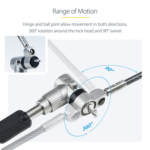 StarTech.com UNIVMK25-LAPTOP-LOCK cable lock