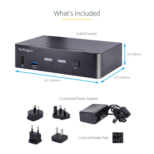 StarTech.com SV231DPUCA KVM switch