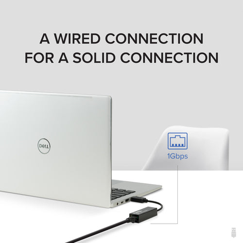USB to Ethernet Adapter Plugable 1000Mbps Gigabit Network Card USB 3.0 Compatible with Windows Linux Chrome OS