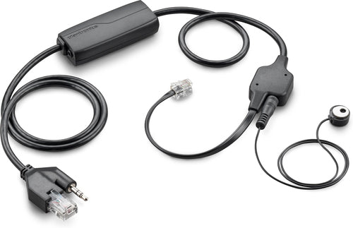 HP Poly APV-63 Electronic Hookswitch - Black - TAA Compliant