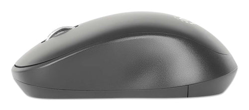 Manhattan MWK7350 Wireless Keyboard and Mouse Combo - Black - Full-Size - 1200 dpi