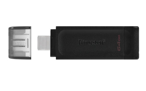 USB Flash Drive Kingston DataTraveler 70 64GB USB-C 3.2 Gen 1