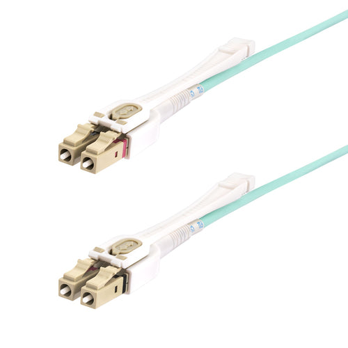 OM4 Multimode Fiber Optic Cable 5m StarTech 100G Bend Insensitive