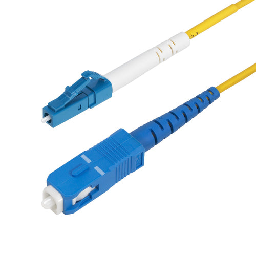 Fiber Optic Cable StarTech.com SPSMLCSC-OS2-2M 2m LC to SC 40G 100G Bend Insensitive - SPSMLCSC-OS2-2M