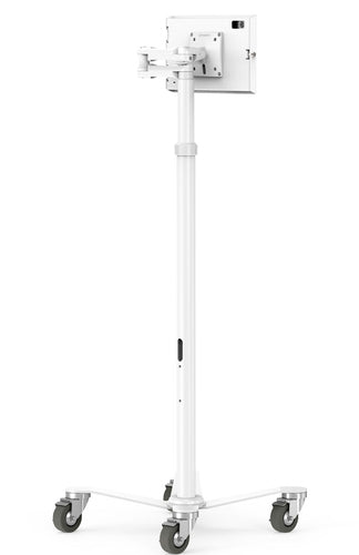 Tablet Security Enclosure Compulocks MCRSTDEXW209APXW White Rolling Cart for iPad 10th and 11th Gen