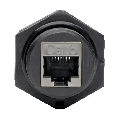 RJ45 Bulkhead Coupler Tripp Lite N206-BC01-IND IP68 Shielded Cat5 Cat6