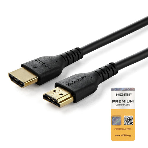 HDMI Cable StarTech.com RHDMM2MP 6ft 4K 60Hz Slim with Ethernet - RHDMM2MP