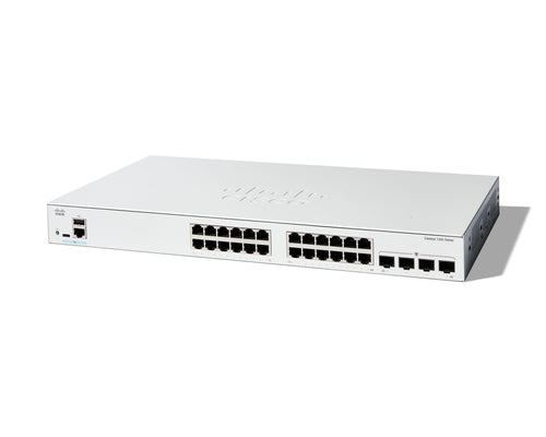 Cisco Catalyst 1200-24T-4G Gigabit Ethernet Managed Switch 24 Port L2/L3