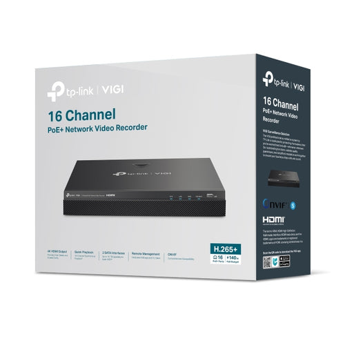 Network Video Recorder TP-Link VIGI NVR2016H 16-Channel 4K HDMI