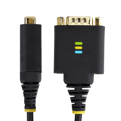 USB to Serial Adapter Cable 1ft FTDI IC ESD Protection Windows macOS Linux