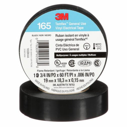 3M Temflex Vinyl Electrical Tape 165