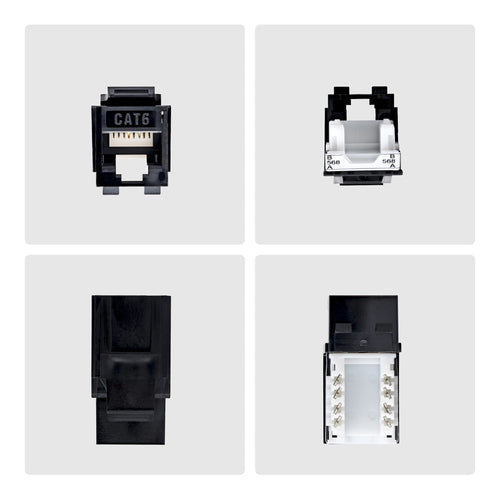 StarTech.com C6KEY110BK24PK keystone module
