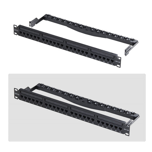 StarTech.com C6PANELUTP241UFT patch panel