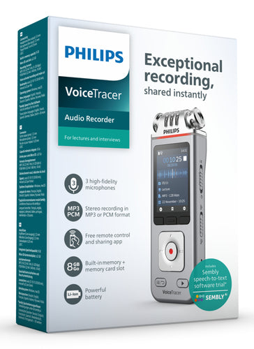 Philips DVT4115 Digital Voice Tracer