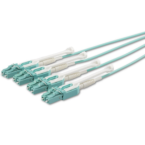 Fiber Optic Cable StarTech MTP to LC 5M OM3 Multimode 40G Plenum Rated
