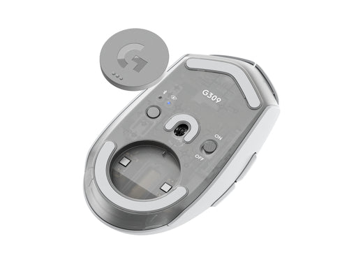 Wireless Mouse Logitech G 910-007207 RF Bluetooth White - 910-007207