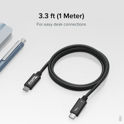 Plugable Technologies TBT4-240W-1M Thunderbolt cable