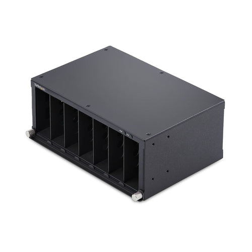 7-Slot Unmanaged Media Converter Chassis StarTech 10in Rackmount TAA Compliant