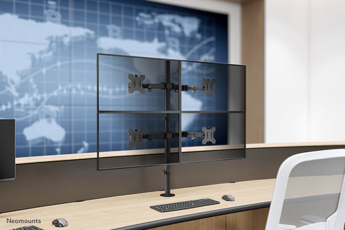 Neomounts FPMA-D550D4BLACK monitor mount / stand