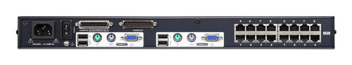 KVM Switch ATEN KH2516A 1920x1200 Resolution Ethernet WUXGA Black