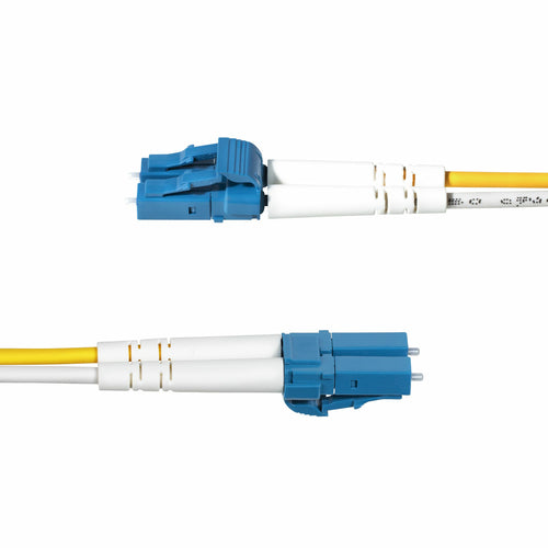 OS2 Single Mode Fiber Optic Cable 50m LC to LC 100G Low Insertion Loss