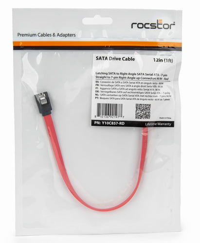 Rocstor Y10C857-RD SATA cable
