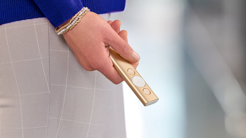 Wireless Presenter Logitech Spotlight Bluetooth 30m Range Gold