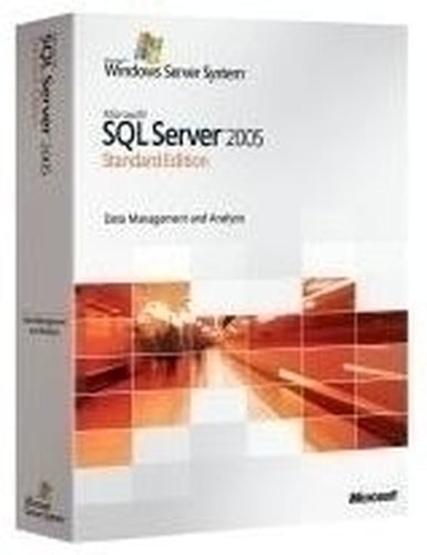 Microsoft SQL Server 2005 Standard Edition, Win32 English Lic/SA Pack OLV NL 2YR Acq Y2 Addtl Prod